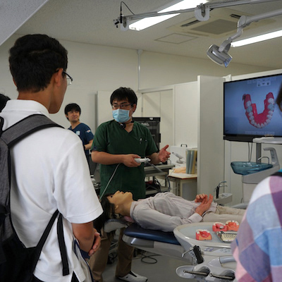 在学生との懇談コーナー