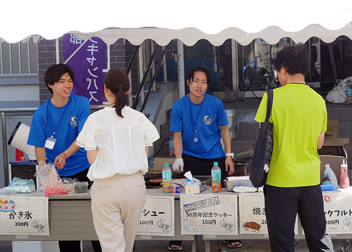 ミニ歯学祭の模擬店